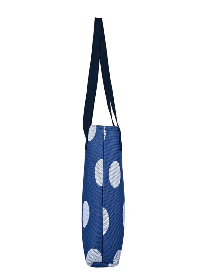 ENSAC Women's Canvas Tote Bag with JUCO Handles | Stylish Floral Printed Handbag | Lightweight & Spacious Office, Casual, Shopping & Travel Bag - Image 4